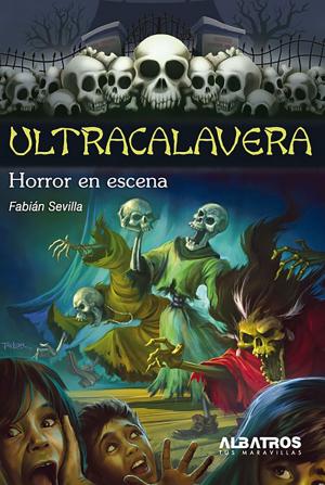 Book cover of Horror en la escena