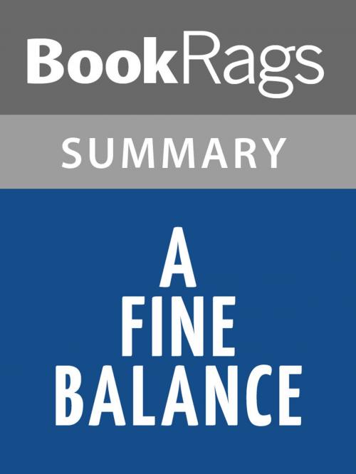 Cover of the book A Fine Balance by Rohinton Mistry l Summary & Study Guide by BookRags, BookRags