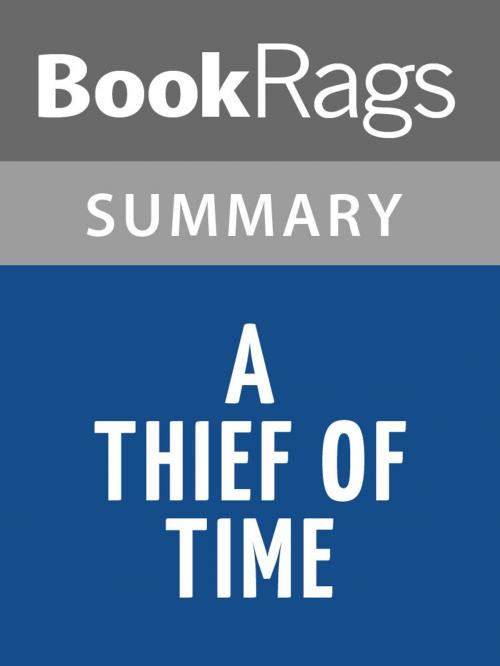 Cover of the book A Thief of Time by Tony Hillerman l Summary & Study Guide by BookRags, BookRags