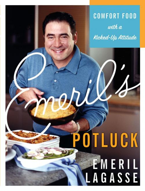 Cover of the book Emeril's Potluck by Emeril Lagasse, William Morrow Cookbooks