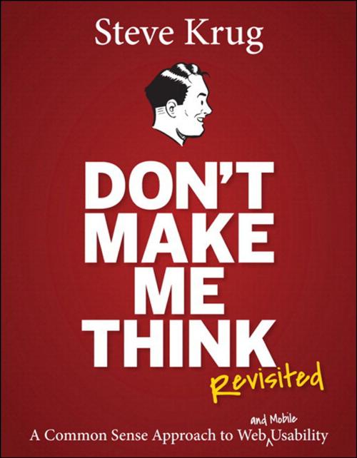 Cover of the book Don't Make Me Think, Revisited by Steve Krug, Pearson Education