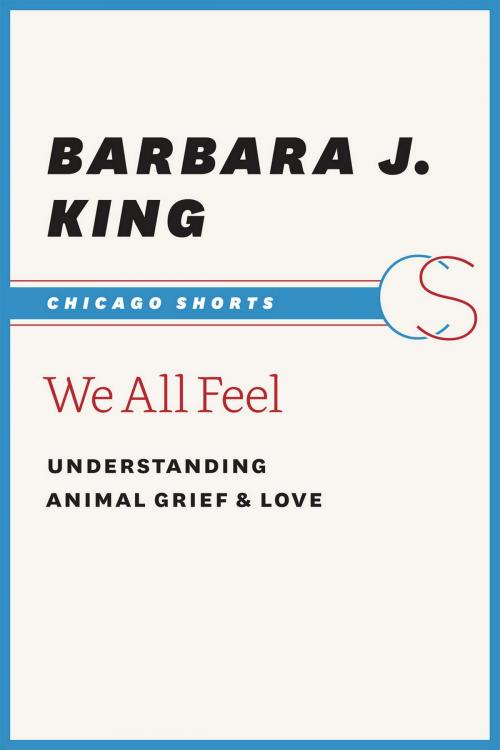 Cover of the book We All Feel by Barbara J. King, University of Chicago Press