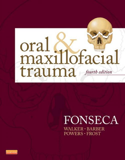 Cover of the book Oral and Maxillofacial Trauma - E-Book by Michael P. Powers, David E. Frost, Raymond J. Fonseca, DMD, H. Dexter Barber, DDS, Elsevier Health Sciences