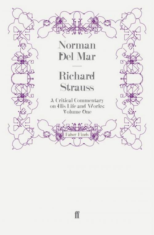 Cover of the book Richard Strauss by Norman Del Mar, Faber & Faber