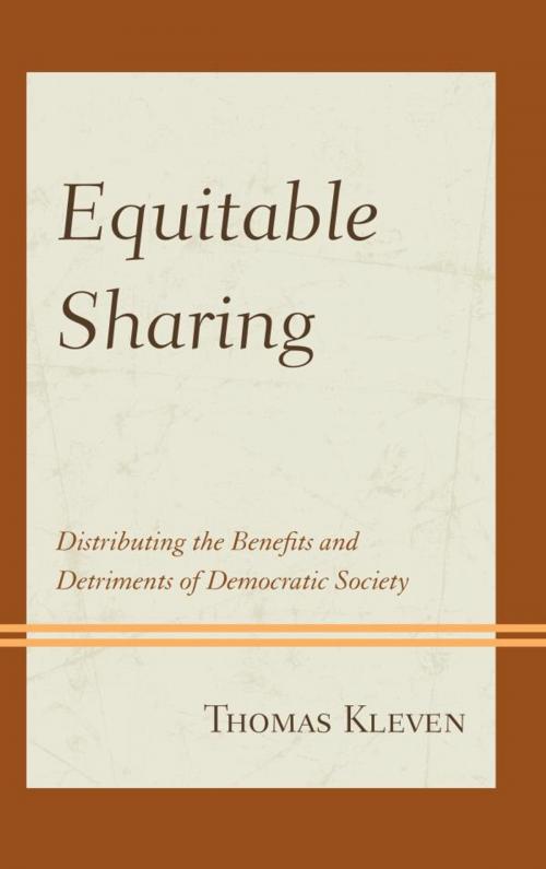 Cover of the book Equitable Sharing by Thomas Kleven, Lexington Books