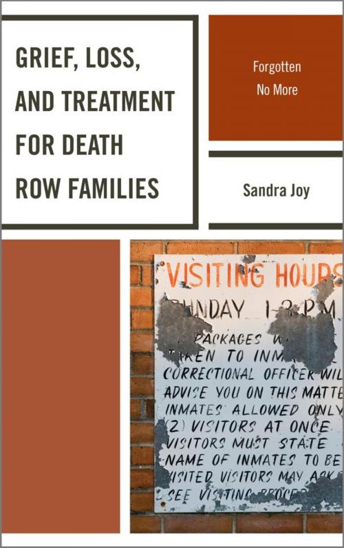 Cover of the book Grief, Loss, and Treatment for Death Row Families by Sandra Joy, Lexington Books