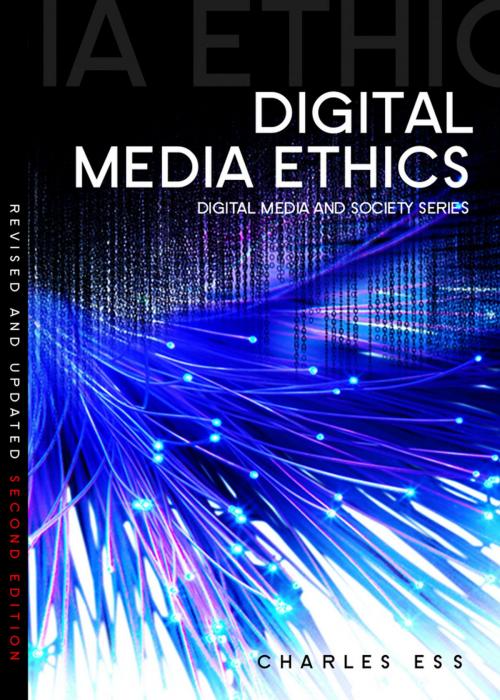 Cover of the book Digital Media Ethics by Charles Ess, Wiley