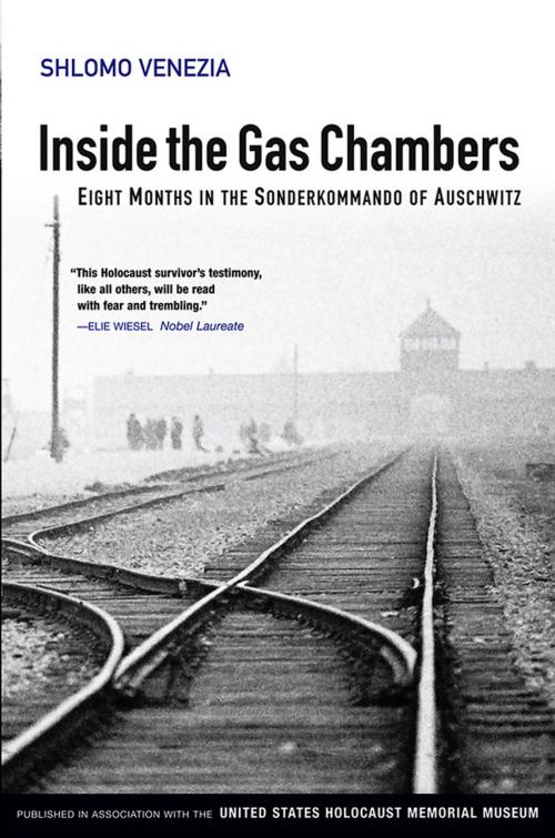 Cover of the book Inside the Gas Chambers by Shlomo Venezia, Wiley