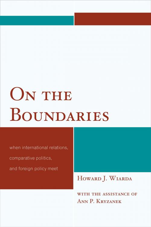 Cover of the book On the Boundaries by Howard J. Wiarda, UPA