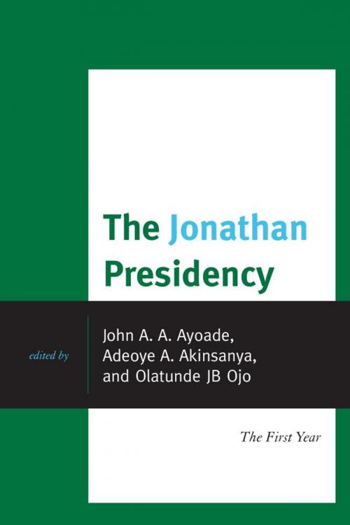 Cover of the book The Jonathan Presidency by , UPA
