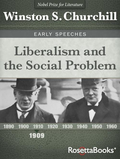 Cover of the book Liberalism and the Social Problem by Winston S. Churchill, RosettaBooks