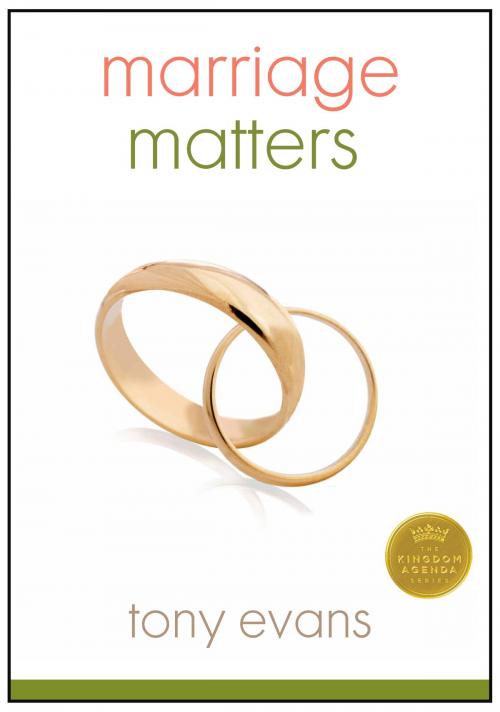 Cover of the book Marriage Matters by Tony Evans, Moody Publishers