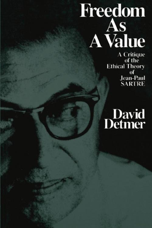 Cover of the book Freedom As a Value by David Detmer, Open Court