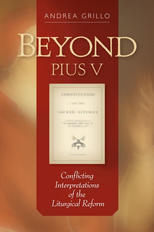 Cover of the book Beyond Pius V by Andrea Grillo, Liturgical Press