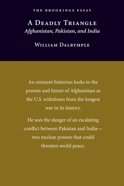 Cover of the book A Deadly Triangle by William Dalrymple, Brookings Institution Press