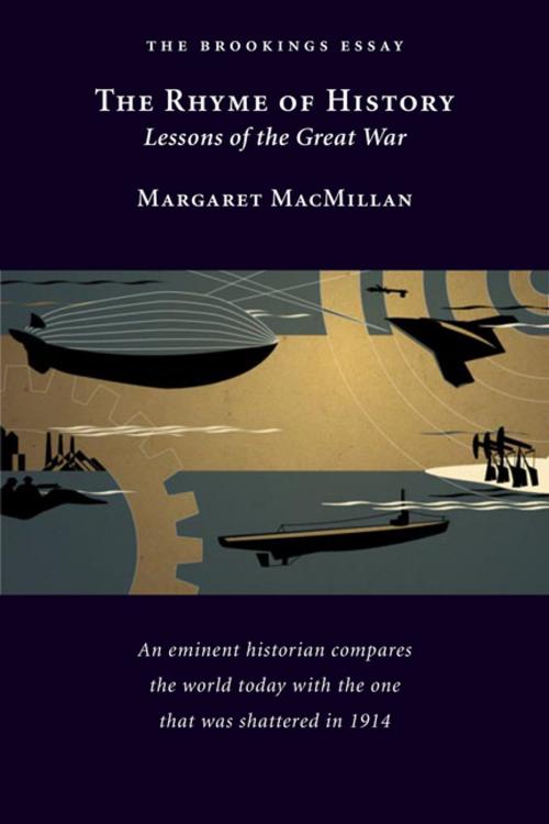 Cover of the book The Rhyme of History by Margaret MacMillan, Brookings Institution Press