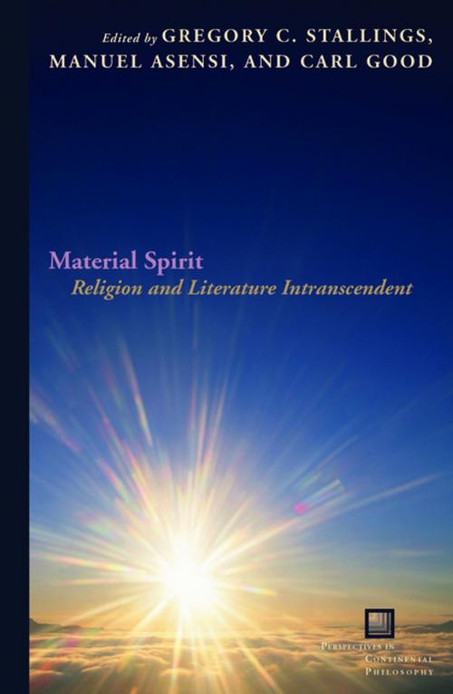 Cover of the book Material Spirit by Manuel Asensi, Carl Good, Fordham University Press