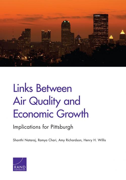 Cover of the book Links Between Air Quality and Economic Growth by Shanthi Nataraj, Ramya Chari, Amy Richardson, Henry H. Willis, RAND Corporation