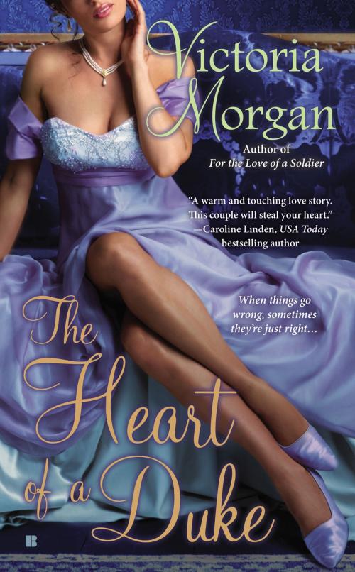 Cover of the book The Heart of a Duke by Victoria Morgan, Penguin Publishing Group