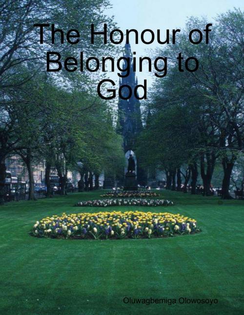 Cover of the book The Honour of Belonging to God by Oluwagbemiga Olowosoyo, Lulu.com