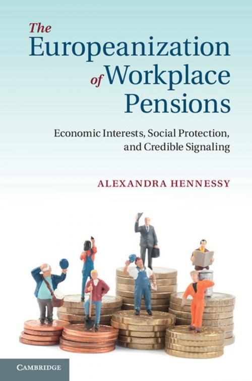 Cover of the book The Europeanization of Workplace Pensions by Alexandra Hennessy, Cambridge University Press