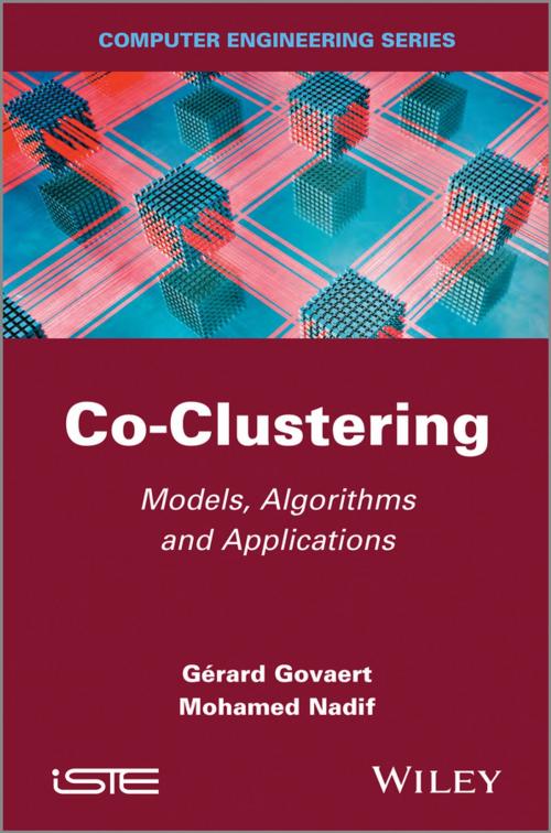 Cover of the book Co-Clustering by Mohamed Nadif, Gérard Govaert, Wiley