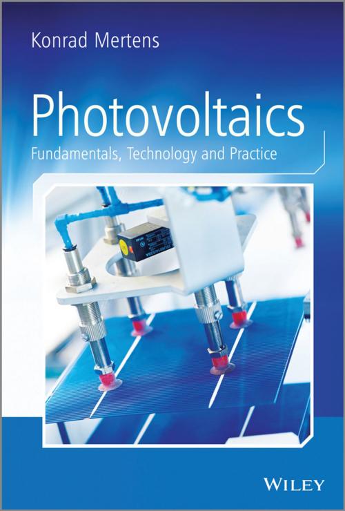 Cover of the book Photovoltaics by Konrad Mertens, Wiley