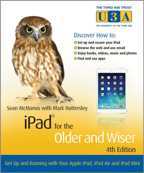 Cover of the book iPad for the Older and Wiser by Mark Hattersley, Sean McManus, Wiley