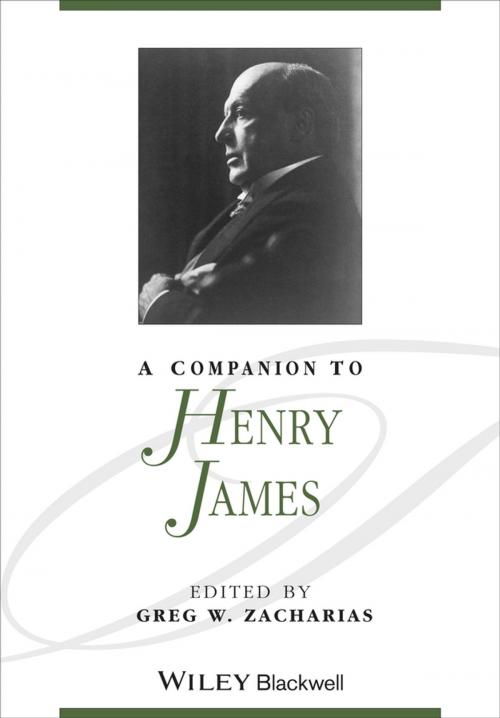 Cover of the book A Companion to Henry James by , Wiley