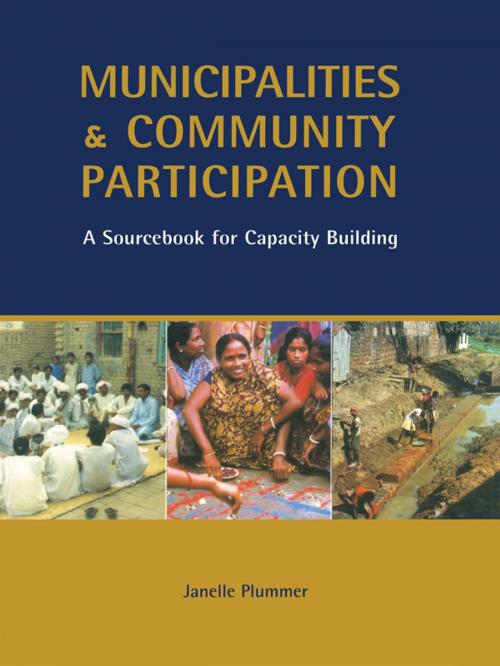 Cover of the book Municipalities and Community Participation by Janelle Plummer, Taylor and Francis