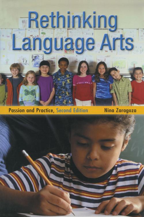 Cover of the book Rethinking Language Arts by Nina Zaragoza, Taylor and Francis