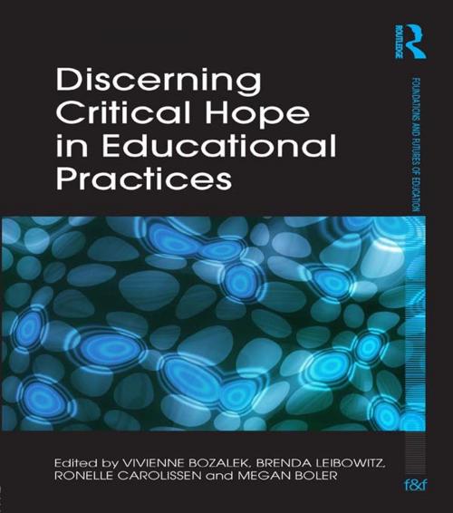 Cover of the book Discerning Critical Hope in Educational Practices by , Taylor and Francis