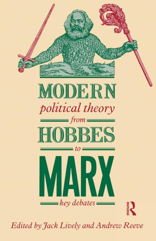 Cover of the book Modern Political Theory from Hobbes to Marx by , Taylor and Francis
