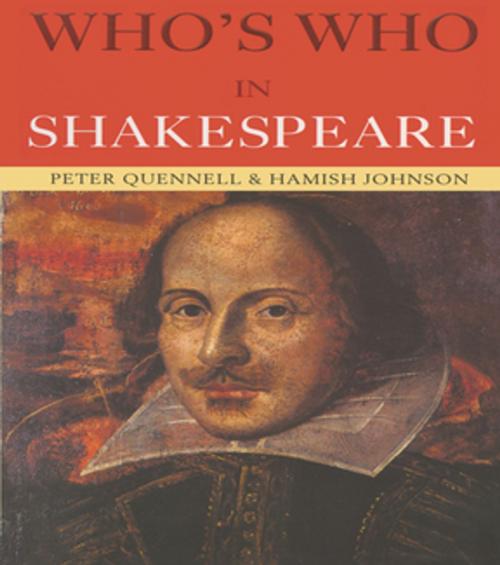 Cover of the book Who's Who in Shakespeare by Hamish Johnson, Peter Quennell, Taylor and Francis