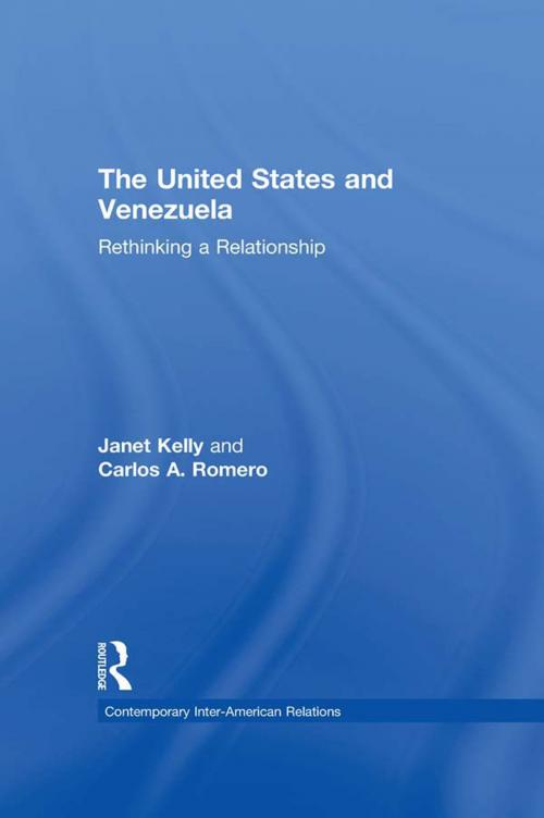 Cover of the book United States and Venezuela by Carlos A. Romero, Janet Kelly, Taylor and Francis