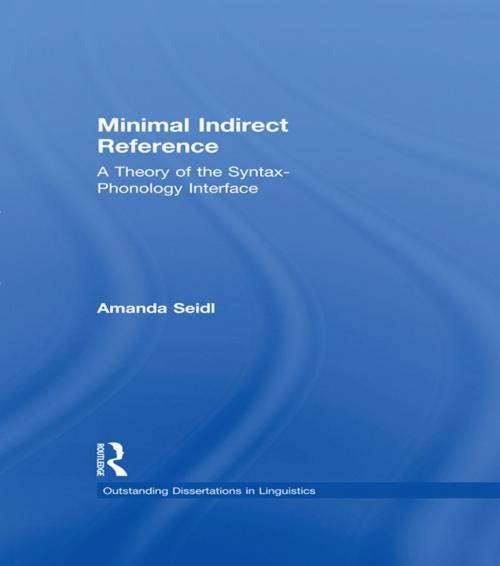 Cover of the book Minimal Indirect Reference by Amanda Seidl, Taylor and Francis