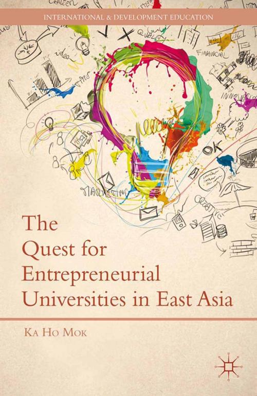 Cover of the book The Quest for Entrepreneurial Universities in East Asia by K. Mok, Palgrave Macmillan US