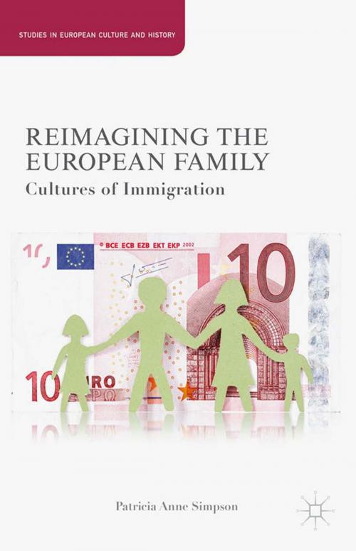 Cover of the book Reimagining the European Family by P. Simpson, Palgrave Macmillan US