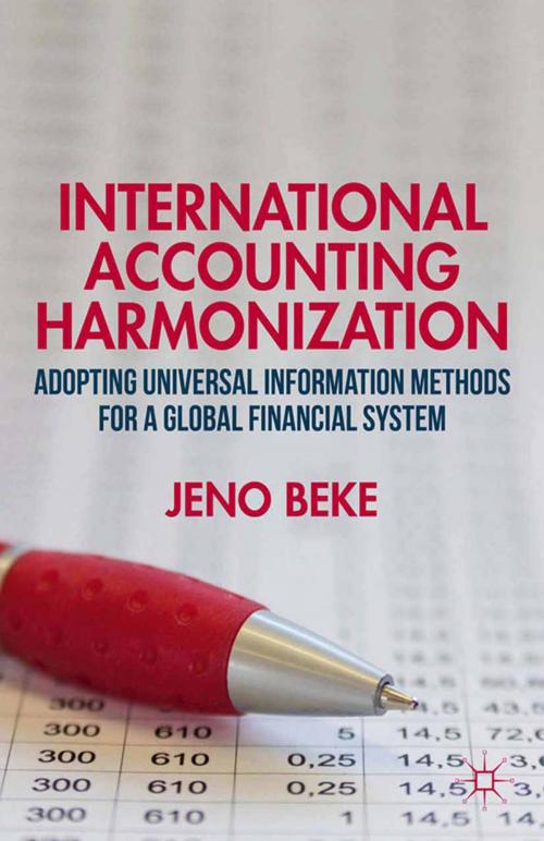 Cover of the book International Accounting Harmonization by J. Beke, Palgrave Macmillan US