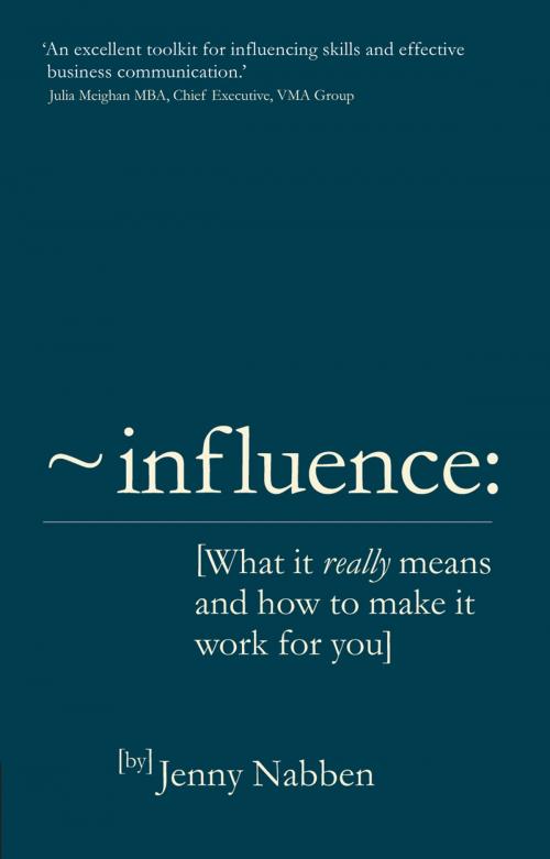 Cover of the book Influence by Jenny Nabben, Pearson Education Limited