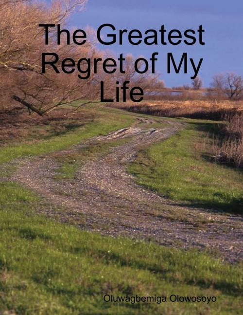 Cover of the book The Greatest Regret of My Life by Oluwagbemiga Olowosoyo, Lulu.com