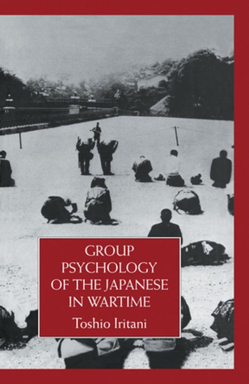 Cover of the book Group Psychology Of The Japanese by Iritani, Taylor and Francis