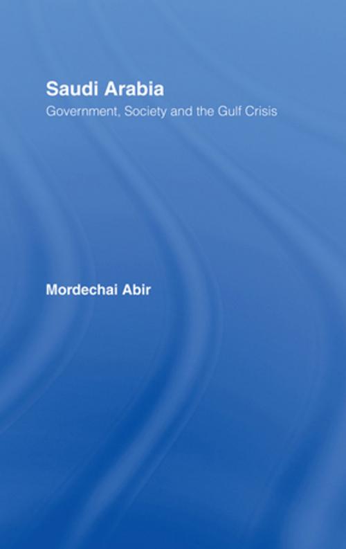 Cover of the book Saudi Arabia by Mordechai Abir, Taylor and Francis