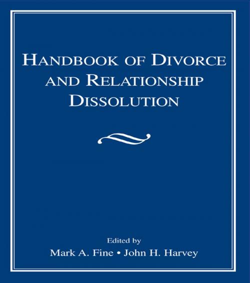 Cover of the book Handbook of Divorce and Relationship Dissolution by , Taylor and Francis