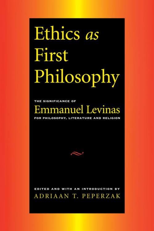 Cover of the book Ethics as First Philosophy by , Taylor and Francis