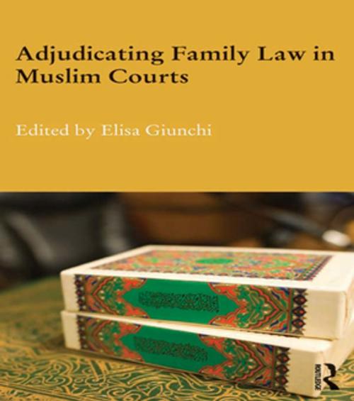 Cover of the book Adjudicating Family Law in Muslim Courts by , Taylor and Francis