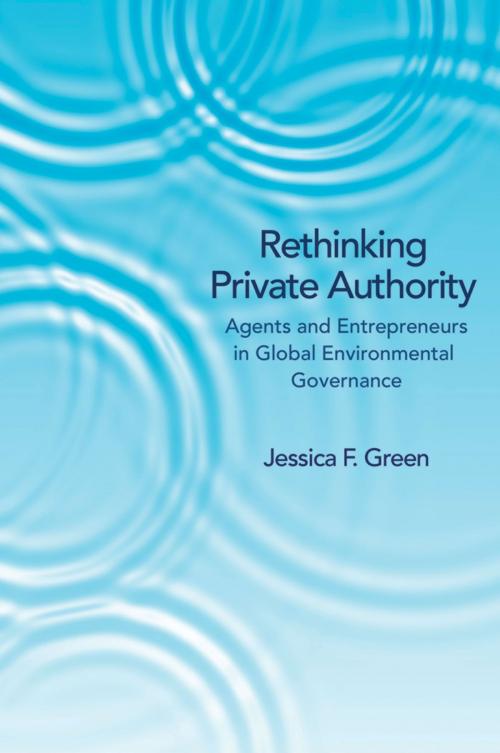 Cover of the book Rethinking Private Authority by Jessica F. Green, Princeton University Press
