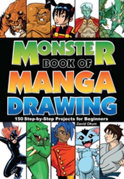 Cover of the book Monster Book of Manga Drawing by David Okum, F+W Media
