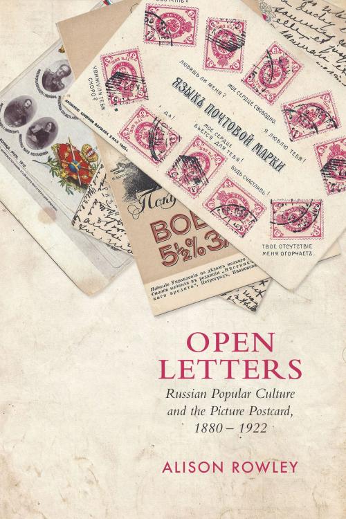 Cover of the book Open Letters by Alison Rowley, University of Toronto Press, Scholarly Publishing Division