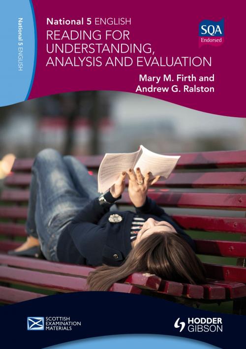 Cover of the book National 5 English: Reading for Understanding, Analysis and Evaluation by Mary M. Firth, Andrew G. Ralston, Hodder Education